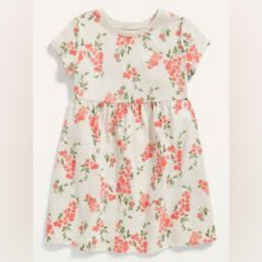new bundle of 4 dresses Fit & Flare Short-Sleeve Jersey Dress for Toddler Girls
